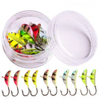 Fishing Lures Set of 4 Weighted Head Hook Ultra-Light Design