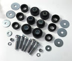 Subframe Body Mount Bushing Kit with Hardware for 1967-1972 Camaro Firebird 69-72 Nova