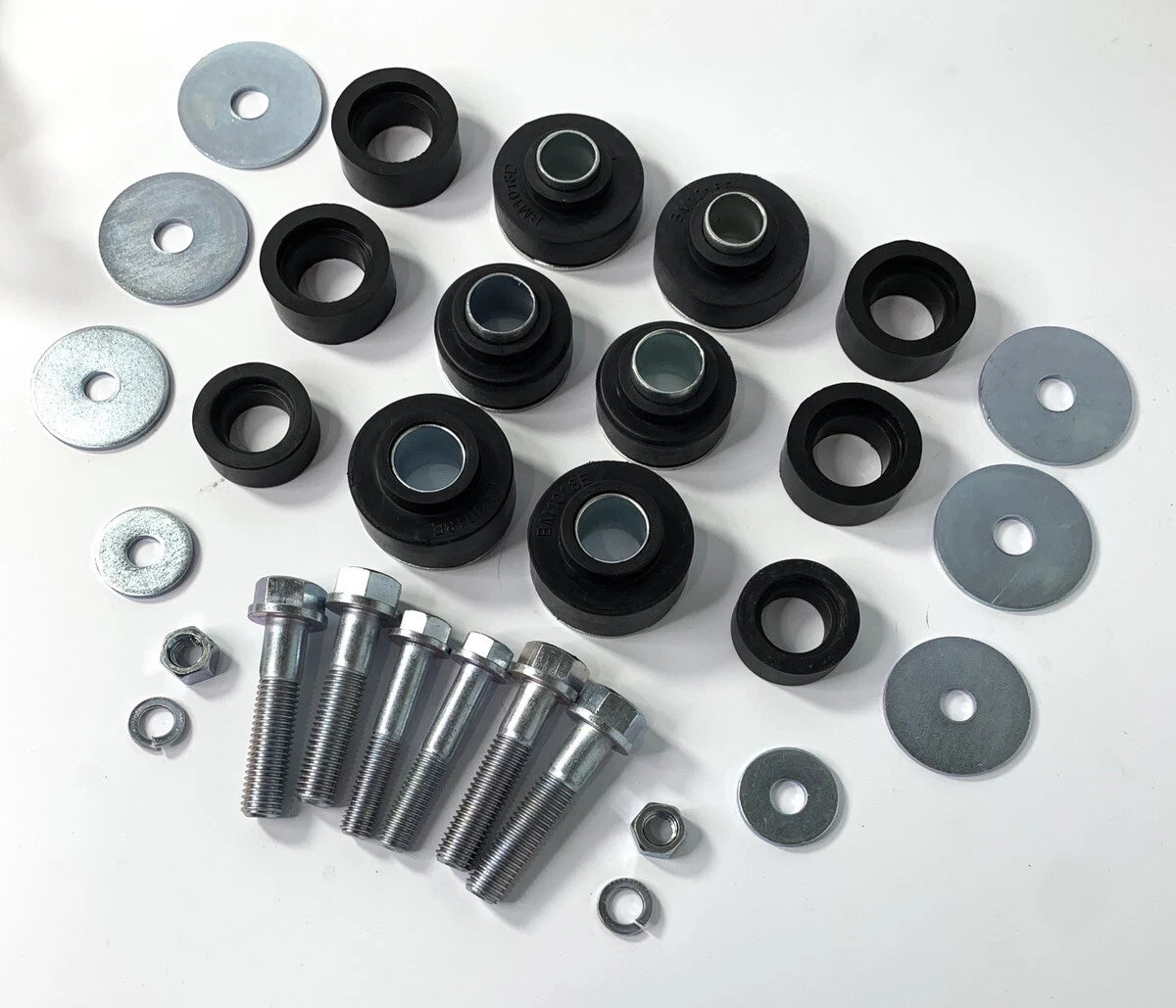 Subframe Body Mount Bushing Kit with Hardware for 1967-1972 Camaro Firebird 69-72 Nova