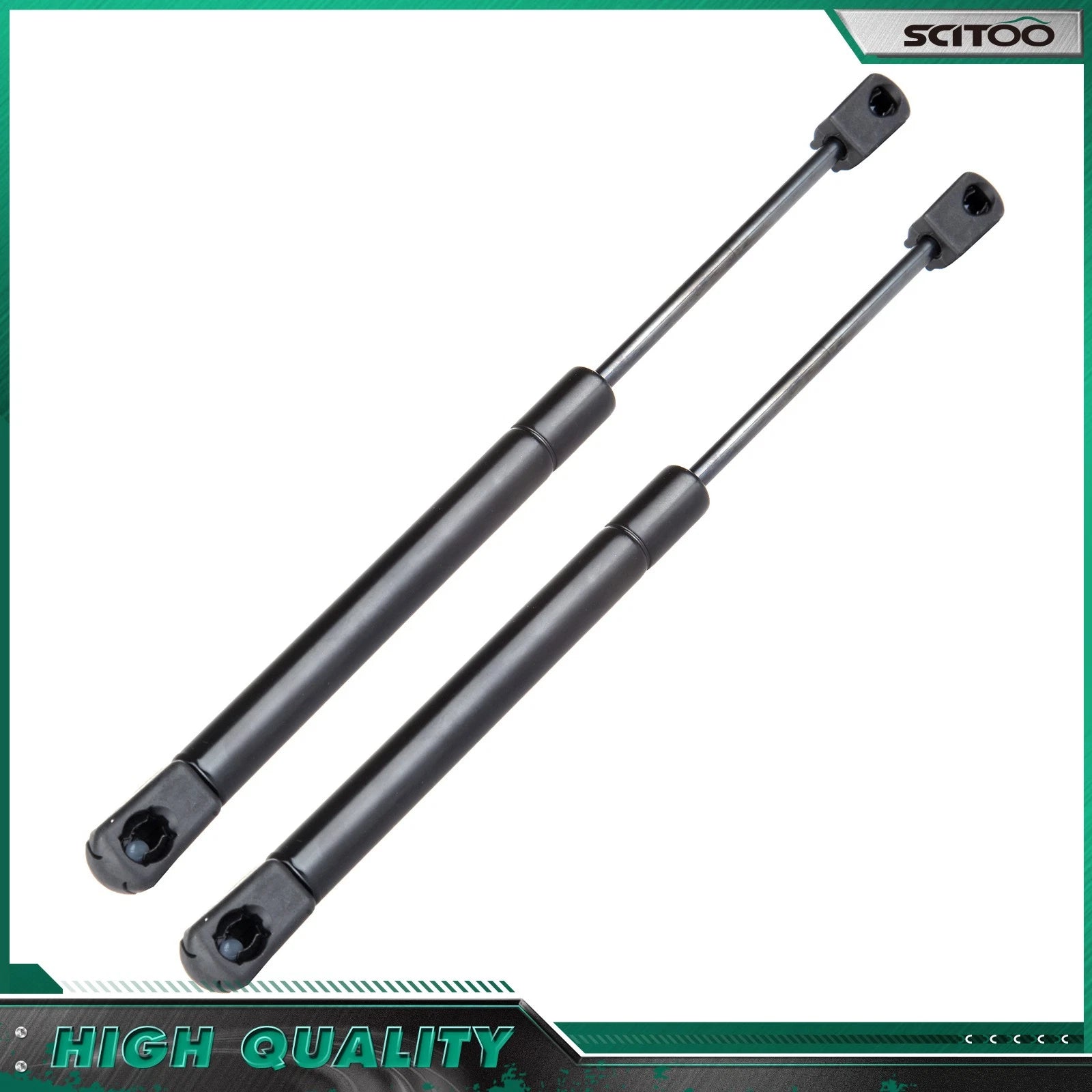 2 Hood & 2 Trunk Lift Supports for Chevrolet Corvette (2005–2012)