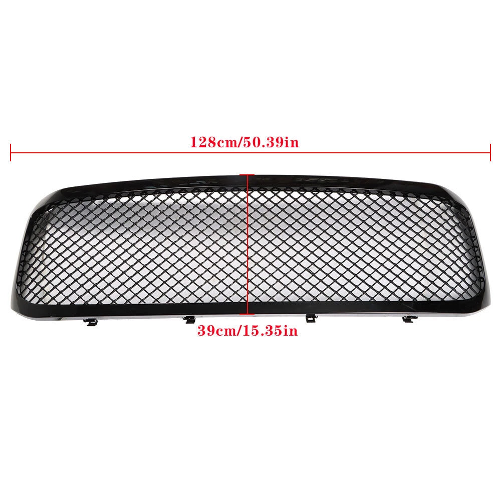 Front Upper Grille Replacement Set for Ford F250 F350 (1999–2004) Black