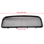 Front Upper Grille Replacement Set for Ford F250 F350 (1999–2004) Black