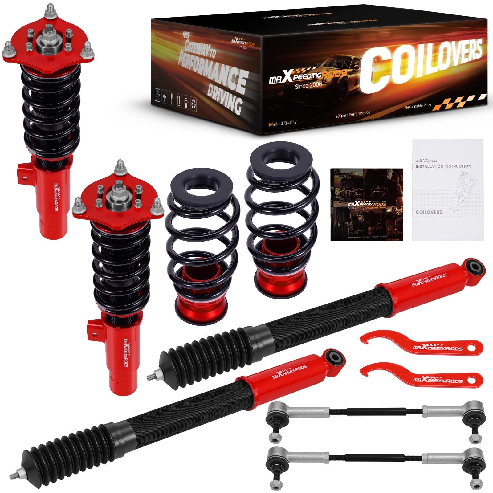 Coilovers Suspension Kit for Honda Civic 1.5L Turbo (2022–2023)