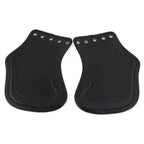 Black Leather Heat Saddle Shield Deflector for Harley Sportster