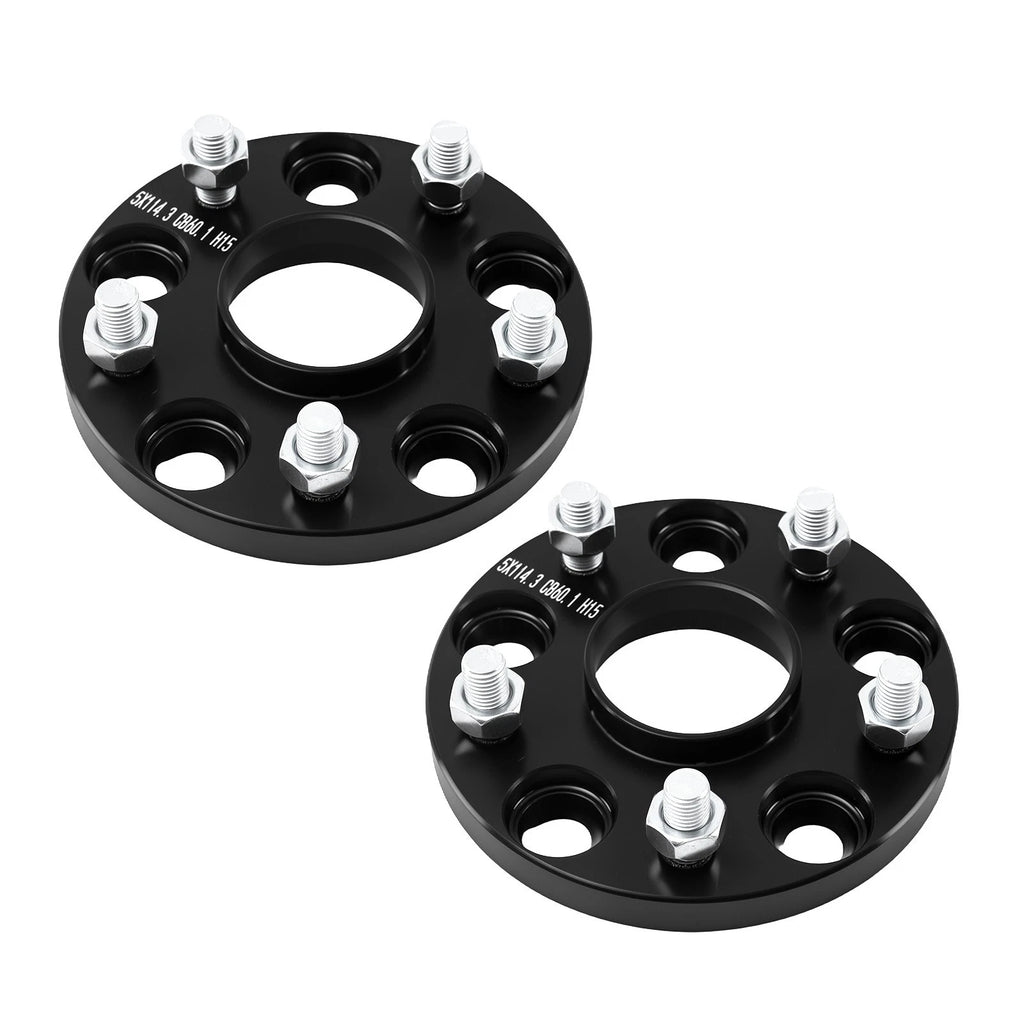 2X 15mm Hub Centric Spacers for Lexus GS450h GS460 (2007–2011) 5x114.3 60.1mm M12x1.5