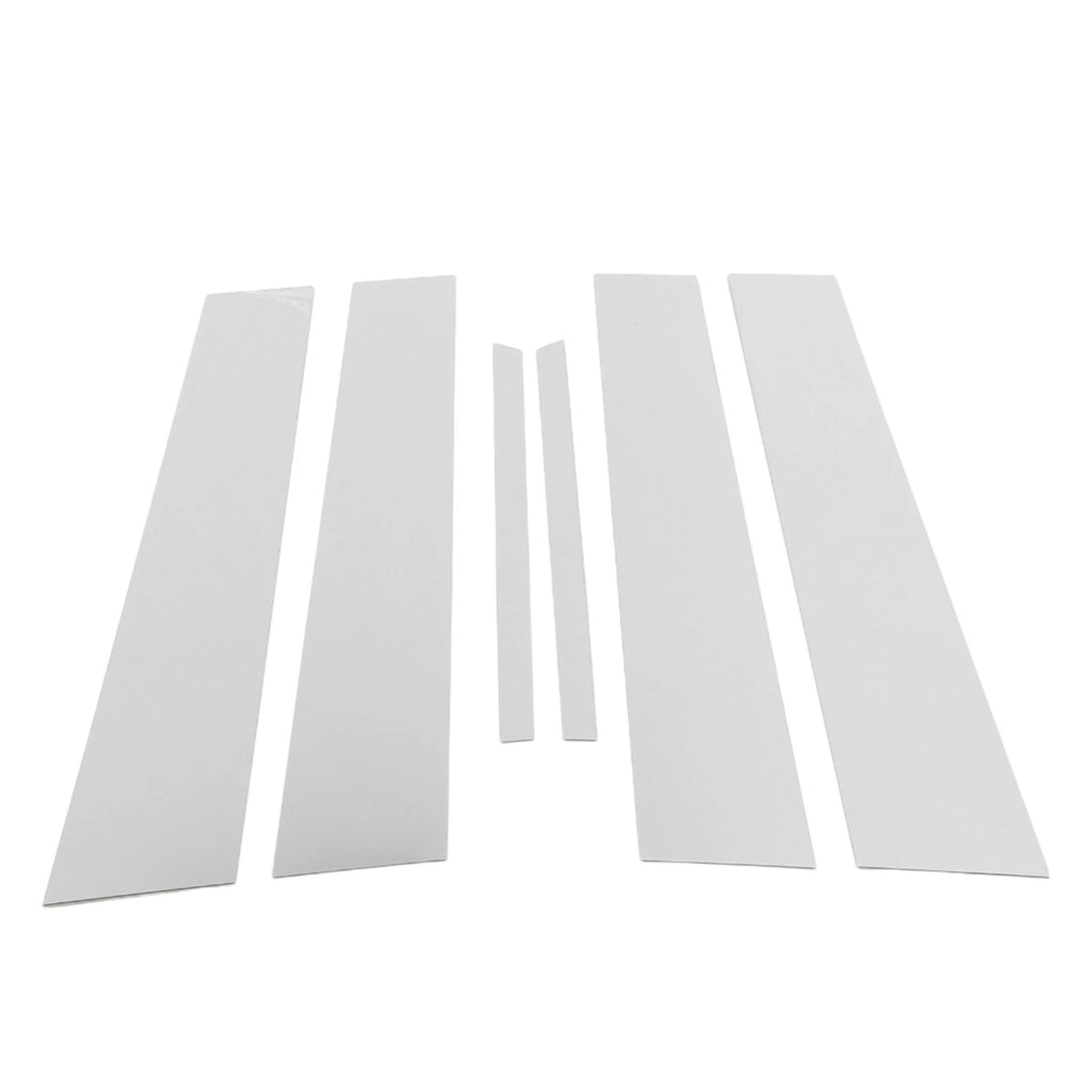 Set of 6 Chrome Window Trim Covers for Toyota Camry (2006–2011)