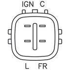 Voltage Regulator for Acura EL L4 1.7L (2001-2005)