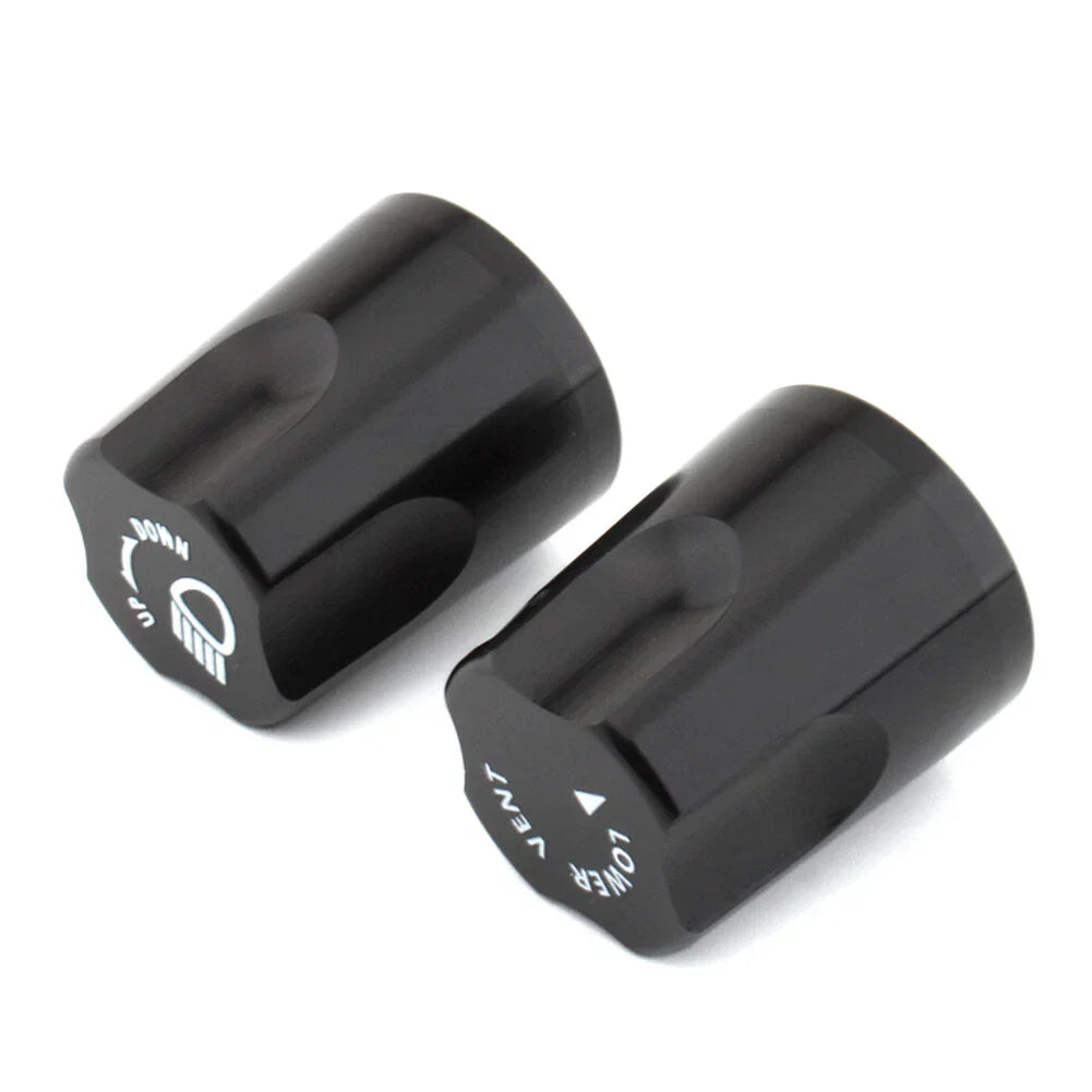 Aluminum Headlight Adjustment Knobs for Honda GL1500 Goldwing (1988-2000)