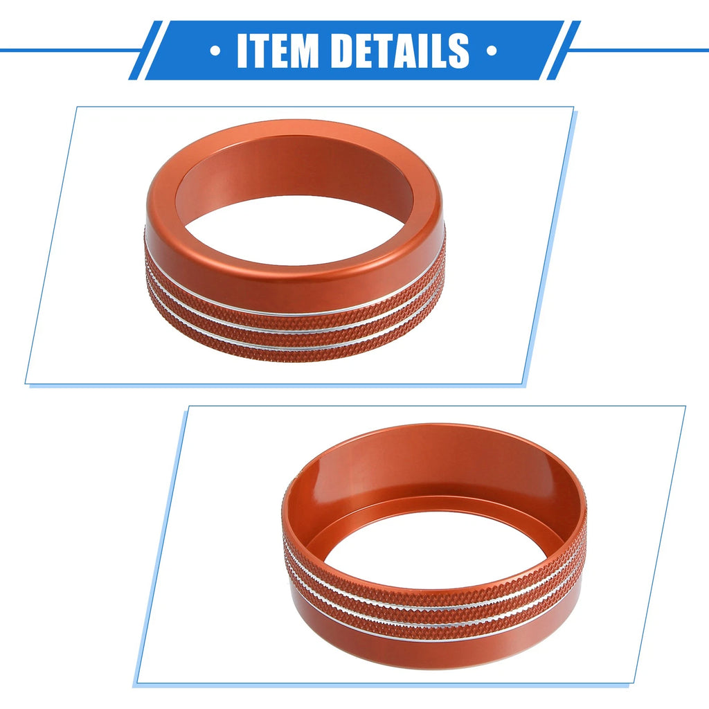 Gear Shift Switch Knob Button Ring Cover for Ford Maverick (2022–2023) Orange