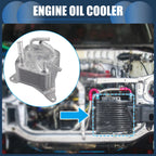 Engine Oil Cooler for Mitsubishi Eclipse Cross (2018–2022) No. 2920A400
