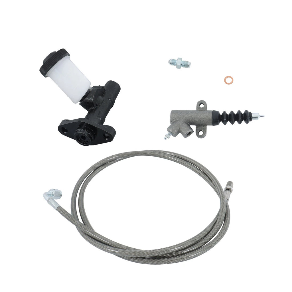 Master Cylinder and Stainless Clutch Line Kit for Mazda Miata (1990-2005)