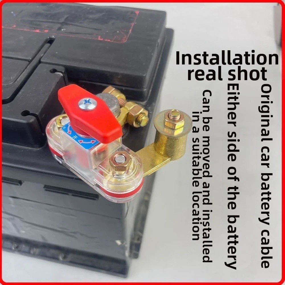 Battery Disconnect Dual Rotation Cold Start Support 12V-24V Compatible