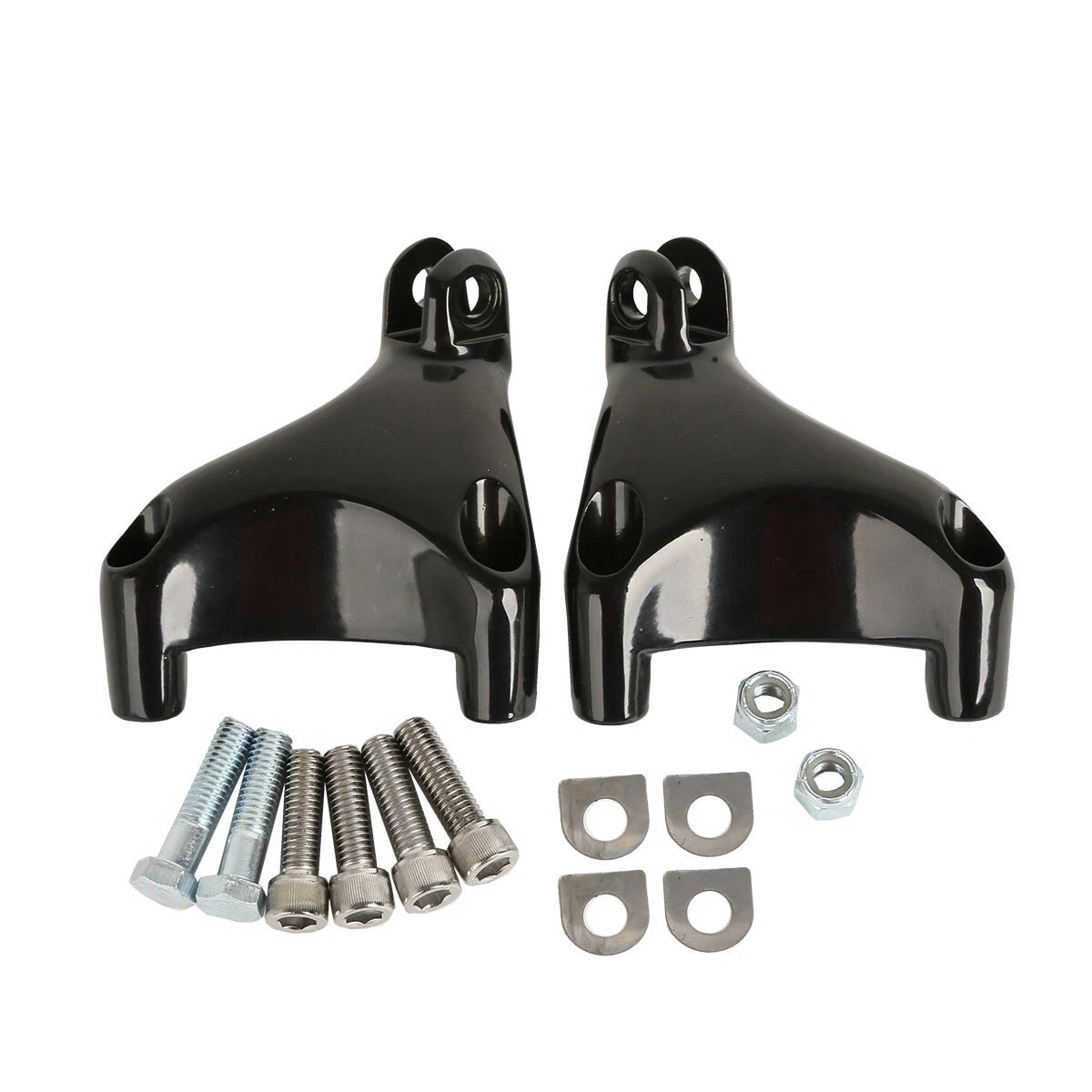 Passenger Rear Foot Pegs Mount Kit for Harley Sportster XL (2004–2013)
