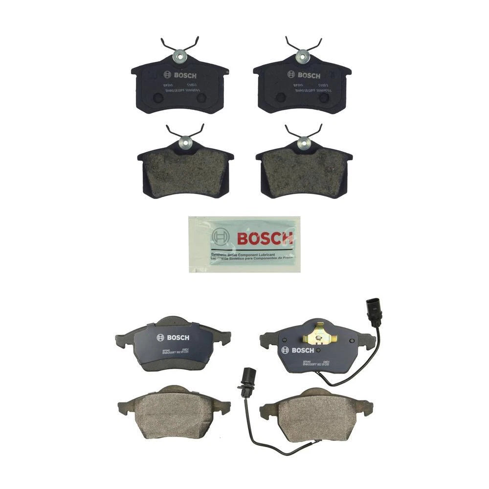 Bosch QuietCast Disc Brake Pads Kit for Audi VW L4 V6 (2010–2018)
