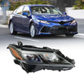 LED Headlight Assembly for Toyota Camry SE (2021–2022) Black Accent Right