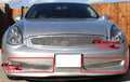 Bumper Mesh Grille for Infiniti G35 Sport Coupe (2006–2007)