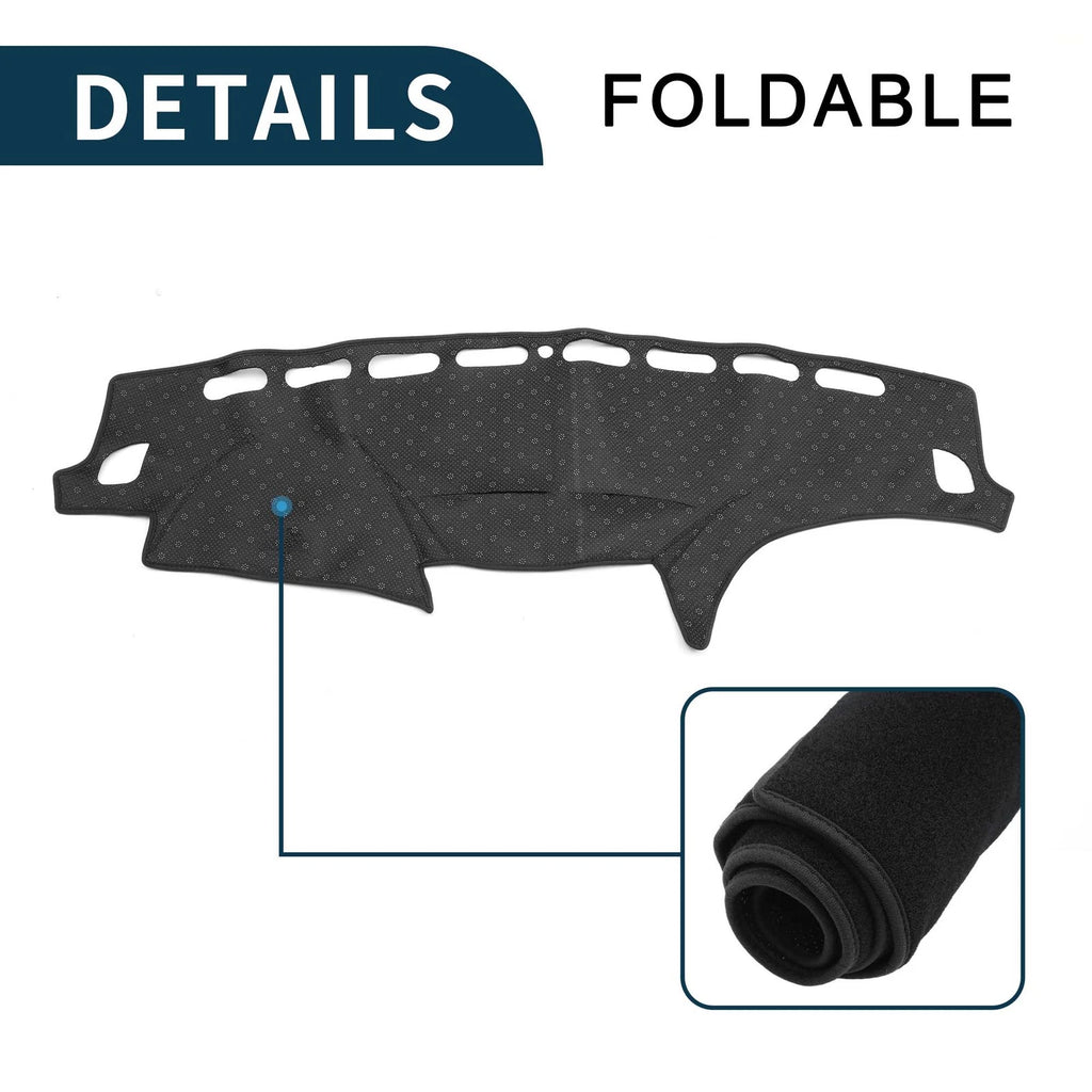 Dashboard Cover Mat for Subaru Forester SH (2007–2012) Black