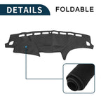 Dashboard Cover Mat for Subaru Forester SH (2007–2012) Black