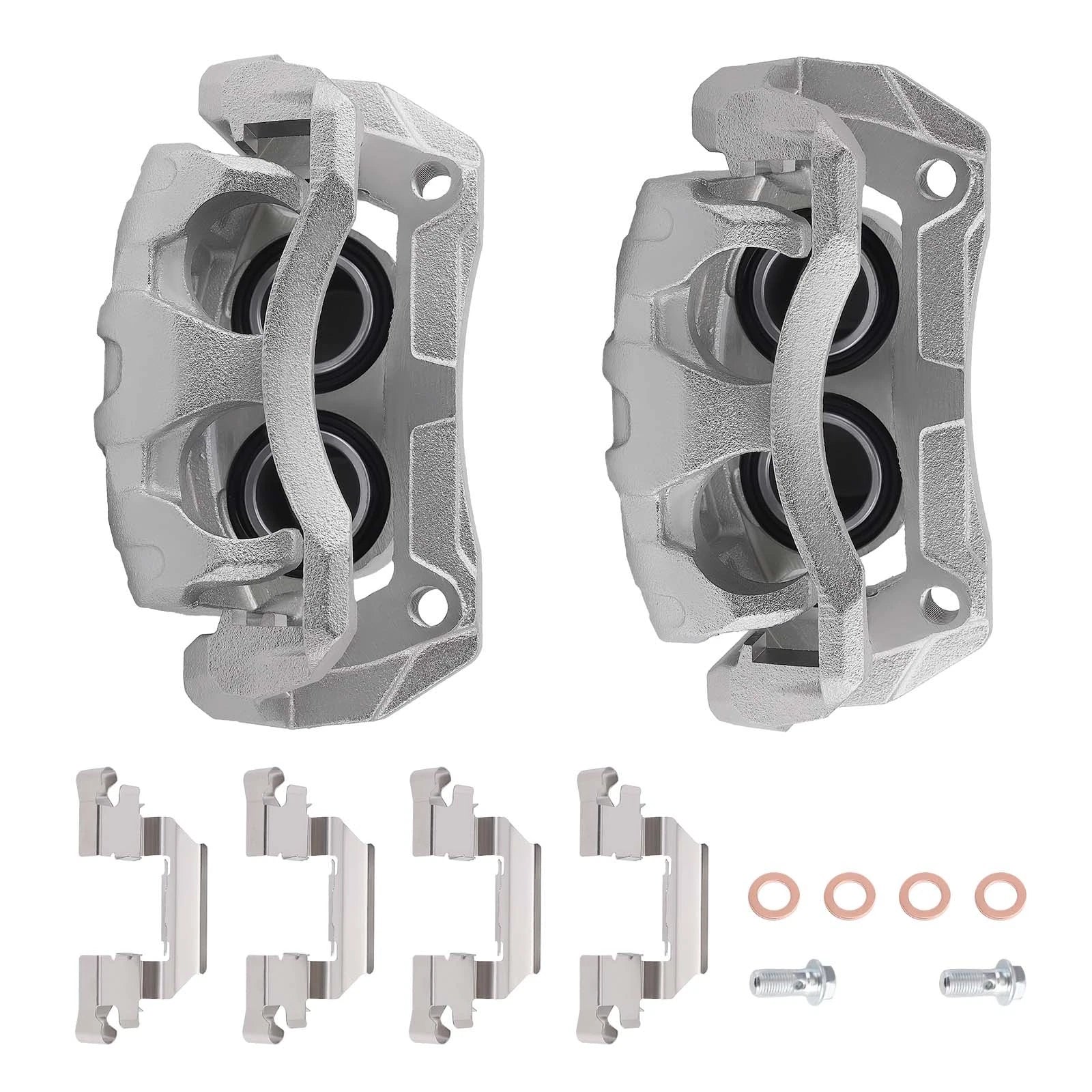 Front Disc Brake Calipers with Brackets for Acura RDX (2007–2012)