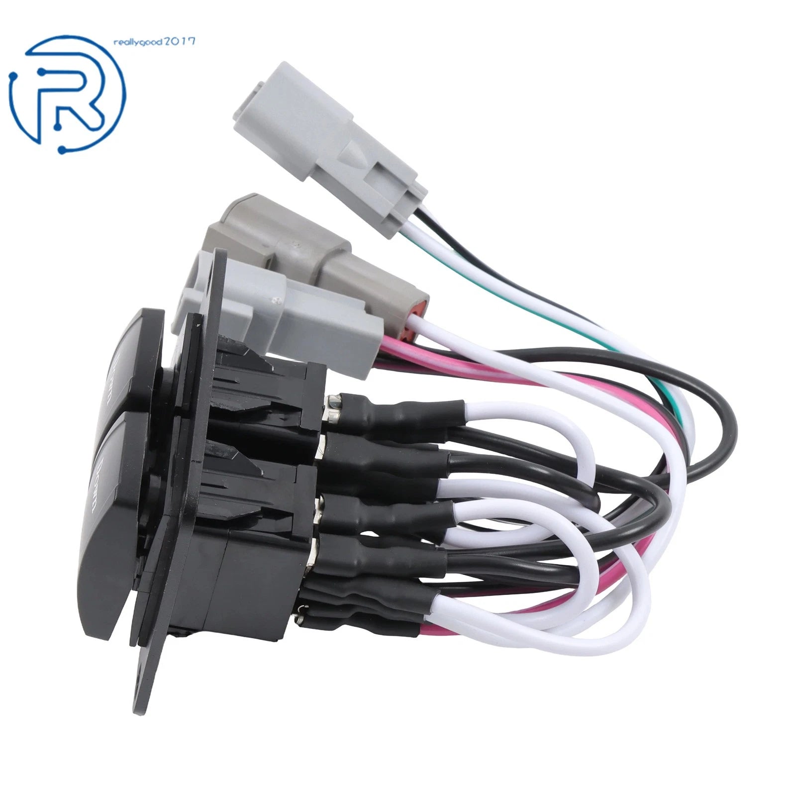 Double Rocker Switch Kit for Lenco Marine Trim Tab (2010-2023)