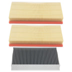 3X Engine Cabin Air Filter for Land Rover Range (2010–2013) FI1124C