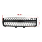 Front Bumper Grille for Chevy Silverado 2500HD 3500HD (2011-2014) Matte Black