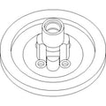 AH131248 Fan Drive Pulley for John Deere Separator CTS 9400 9500 9500SH