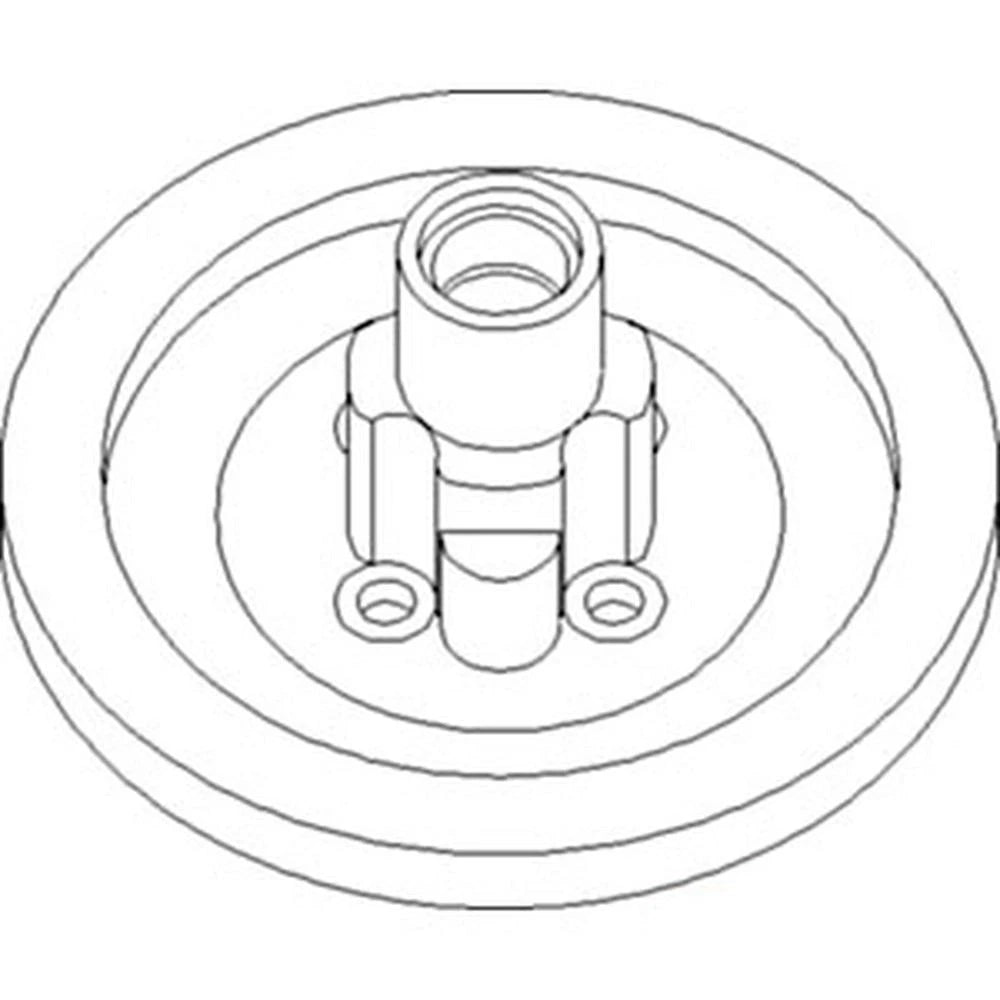 AH131248 Fan Drive Pulley for John Deere Separator CTS 9400 9500 9500SH