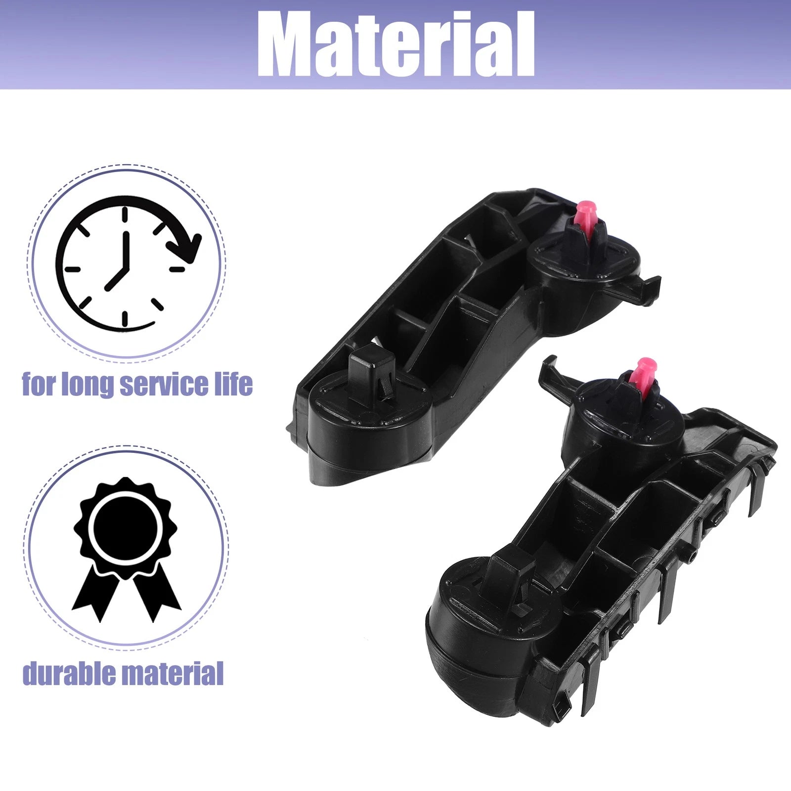1 Pair Front Bumper Mounting Bracket for Nissan Altima (2019–2020)