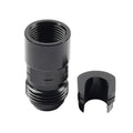 8AN Male to 3/8" Quick Disconnect EFI Fuel Rail Adapter for GM LS (2001–2023)
