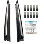 Black Nerf Bars for Hyundai Santa Fe (2019-2023) Aluminum Alloy Steps