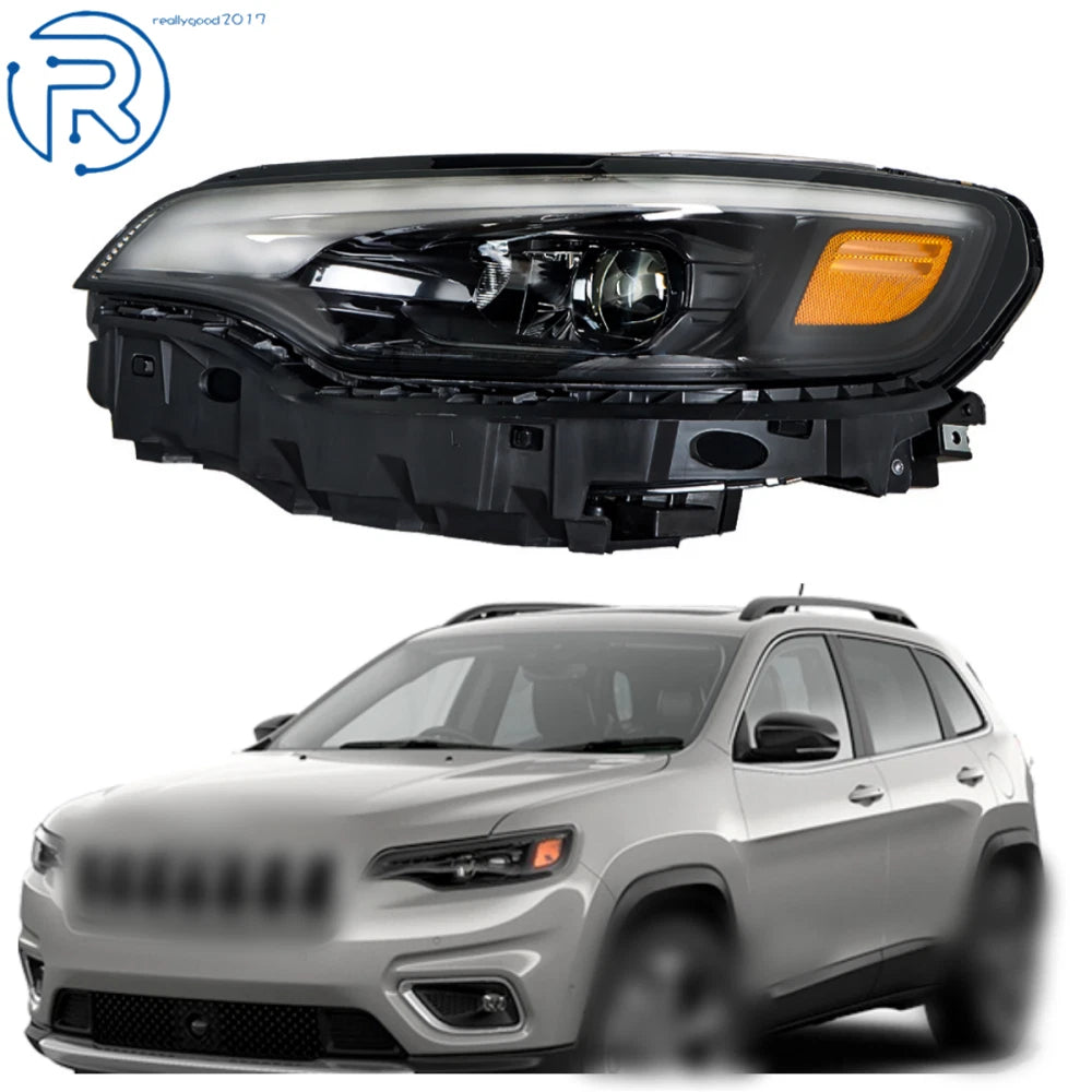 Full LED Headlight for Jeep Cherokee (2019–2022)