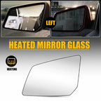Heated Left Driver Side Rear View Mirror Glass for Chevrolet Traverse (2009–2016)