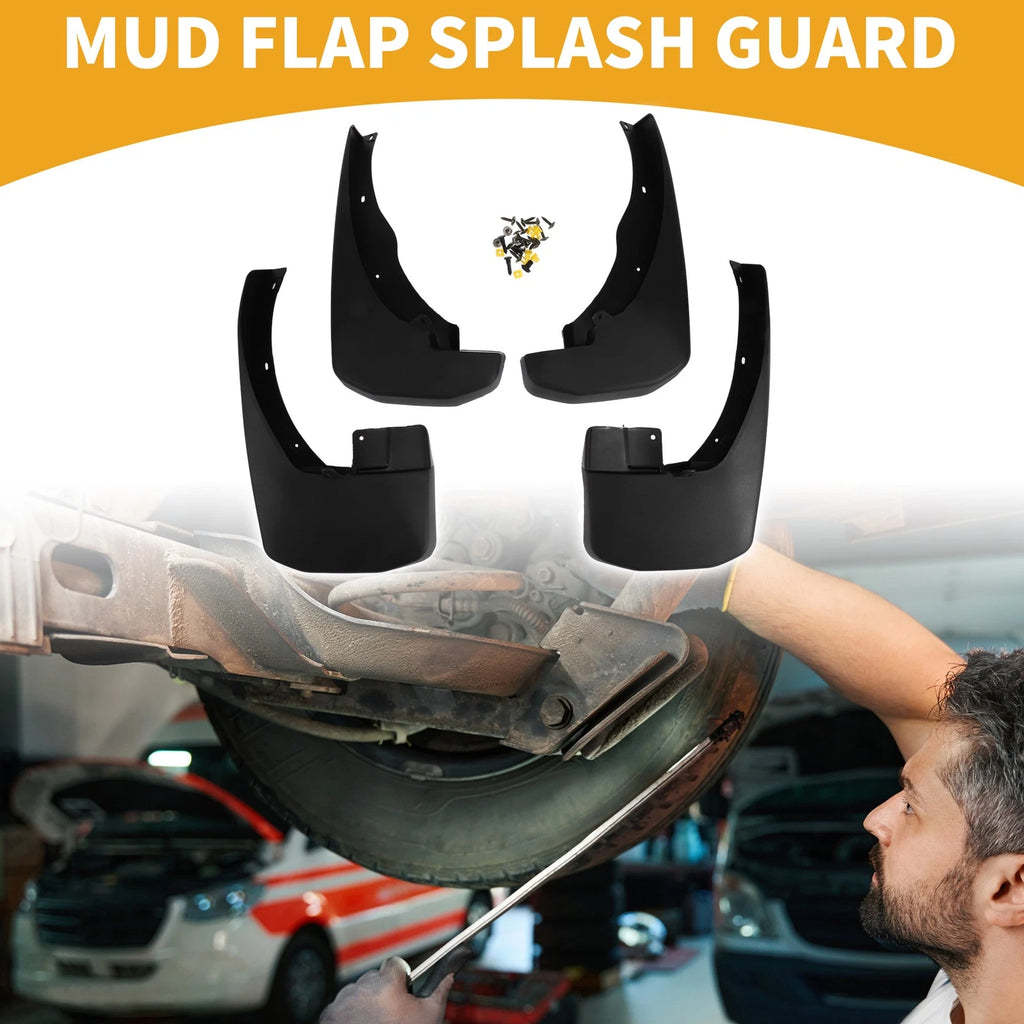 Mud Flap Splash Guard Set for Nissan Navara (2005–2016)