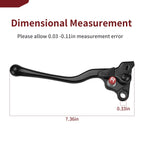 Left Hand Rear Brake Lever Parking Lock Assembly for Honda Foreman 400-500