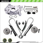 Timing Chain Cam Phasers Kit & Oil Pump for Ford F150 Lincoln Mark LT (2004–2008)