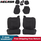 Front Seat Cover Cloth for Chevy Silverado/GMC Sierra 1500 (1999–2006)