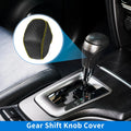 Gear Shift Knob Cover for Toyota RAV4 (2019–2024) Carbon Fiber Black