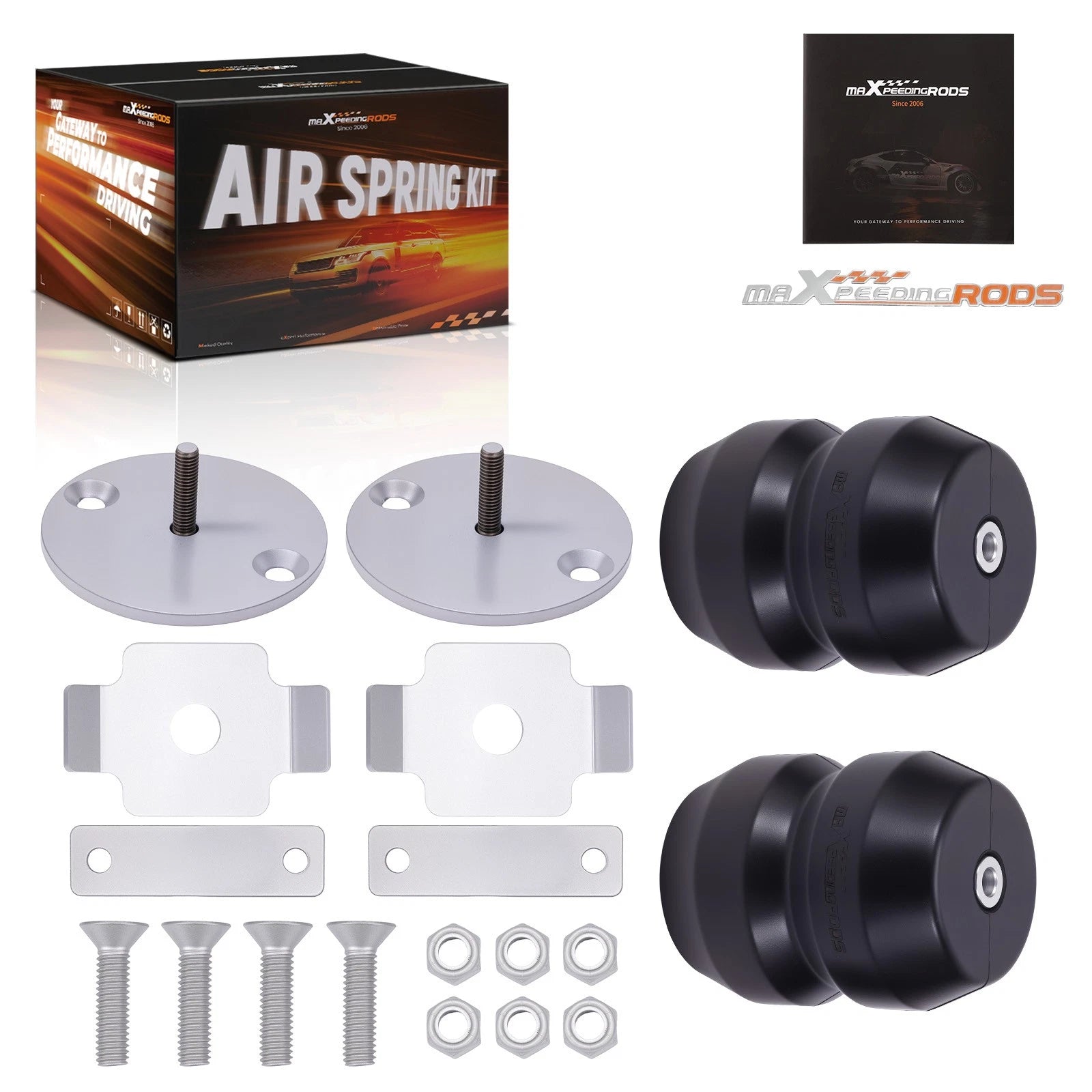 Rear Enhanced Suspension System 6000 lbs for Toyota 4Runner 4WD (1984–1989)