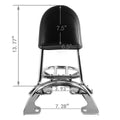 Sissy Bar Luggage Rack Base Plate for Harley V Rod VRSCAW VRSCDX VRSCX (2007–2011)