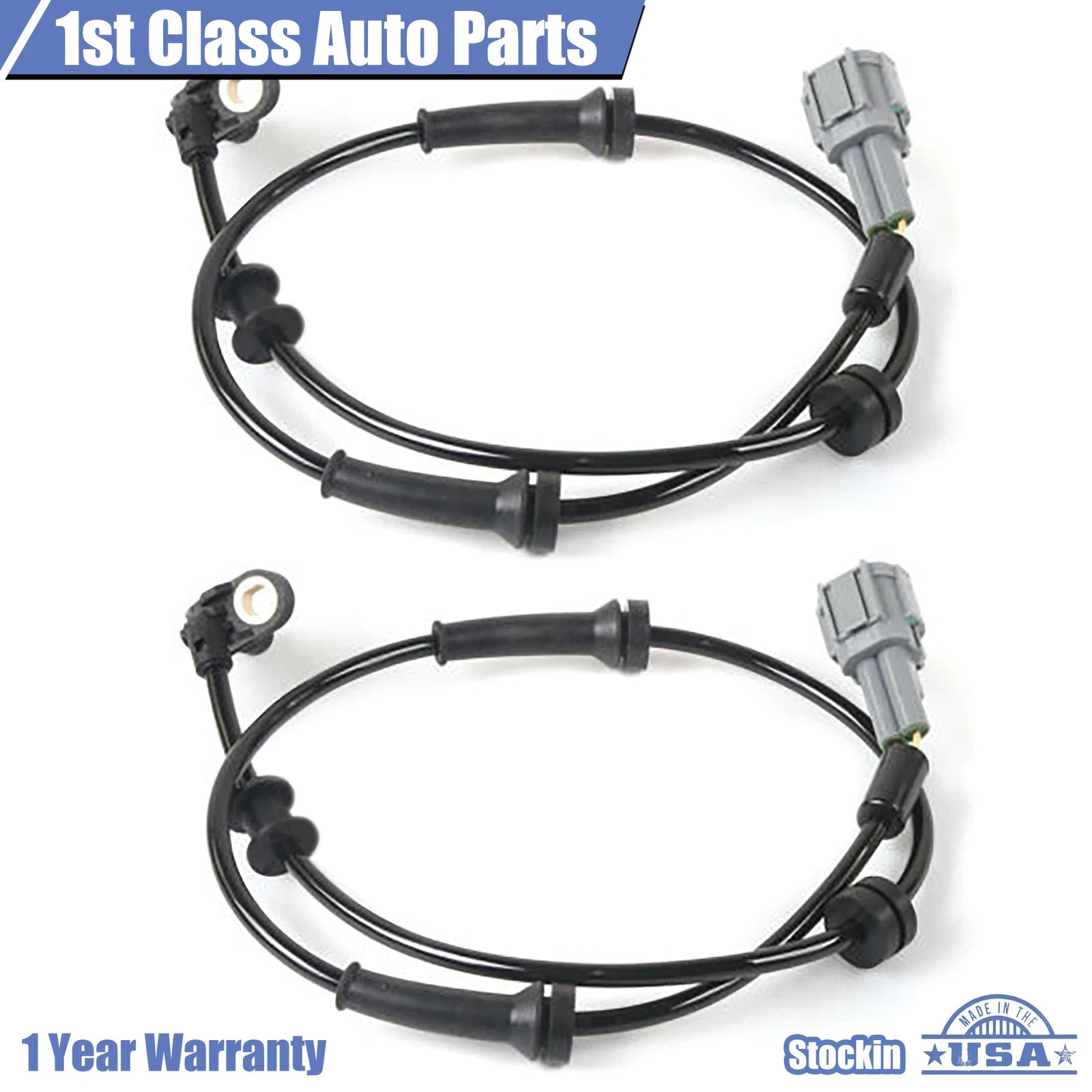 2X ABS Wheel Speed Sensor for Nissan Armada Titan (2004-2007)