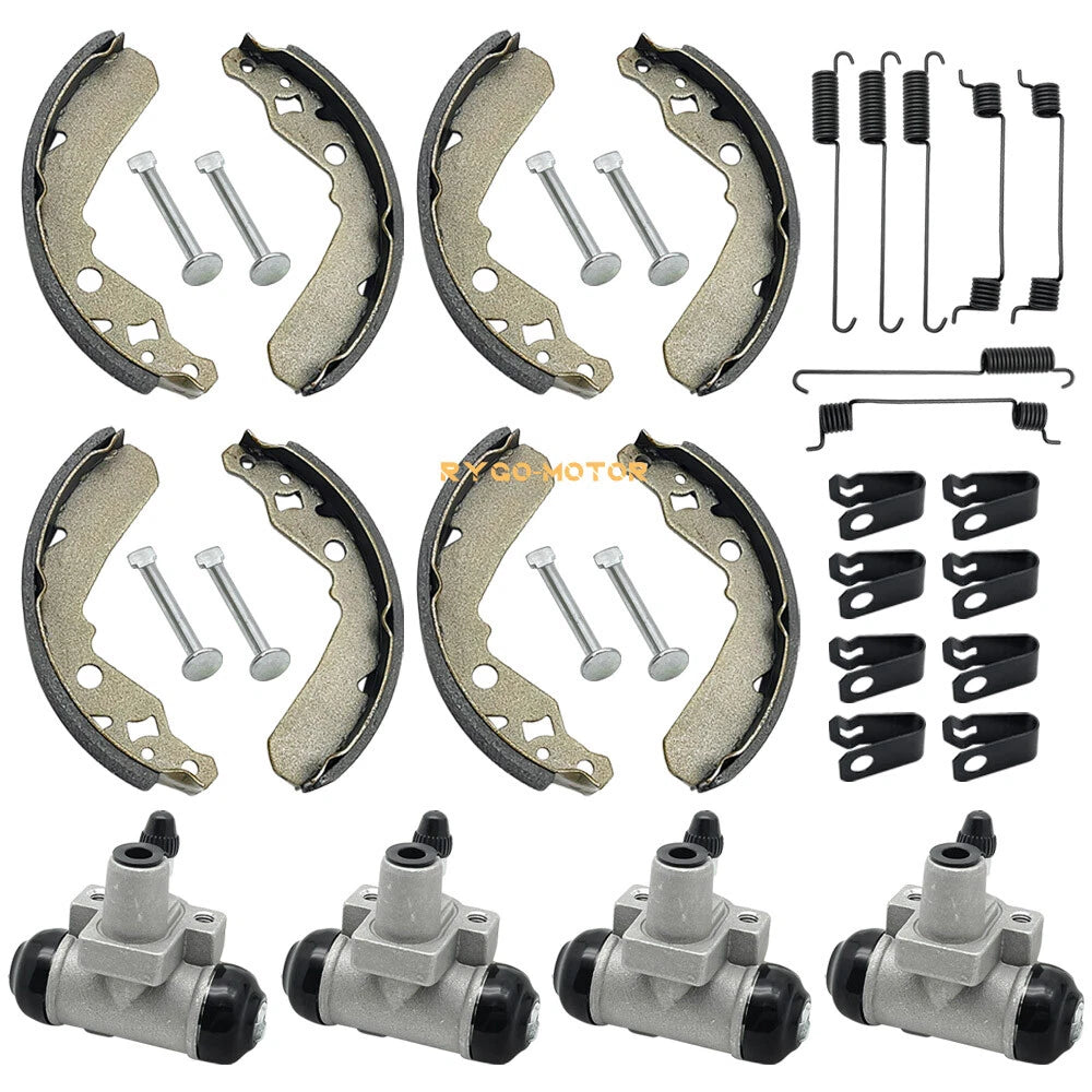 Brake Wheel Cylinder & Brake Shoes Kit for Kawasaki UTV KAF400 Mule (2000–2006)