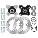2 Front/Rear Wheel Hub & Rotor Kit for Polaris RZR XP 1000 (2014–2023)