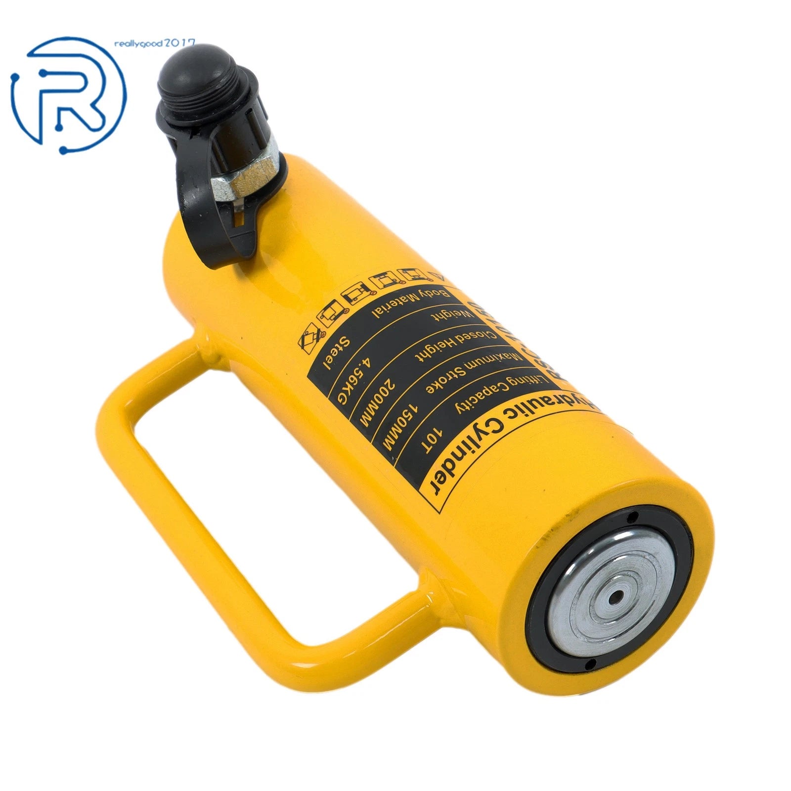 10 Ton Hydraulic Jack Cylinder for Portable Use (6 Inch Stroke)