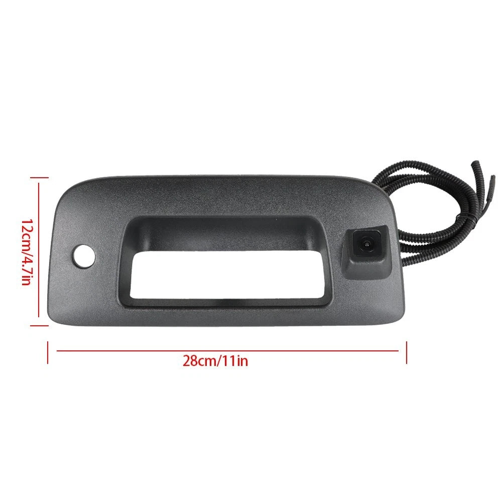 Tailgate Handle Bezel with Backup Camera for Chevy Silverado GMC Sierra (2009–2014)