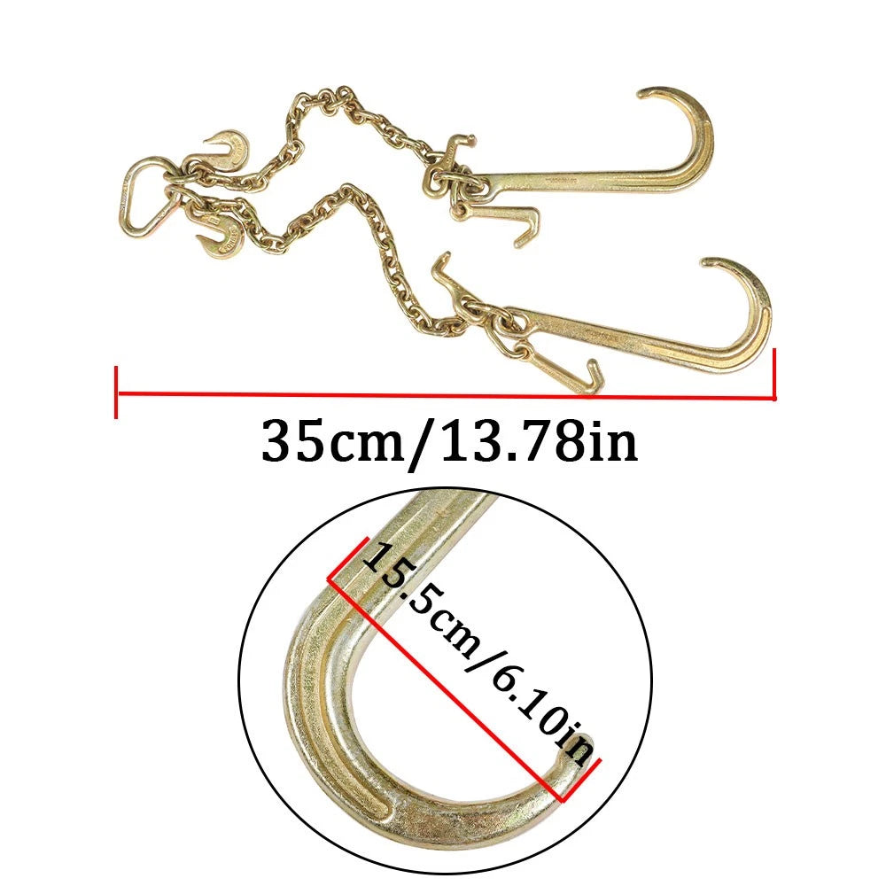 Set of 2 Grab Hooks for Tractor Car Wrecker Truck