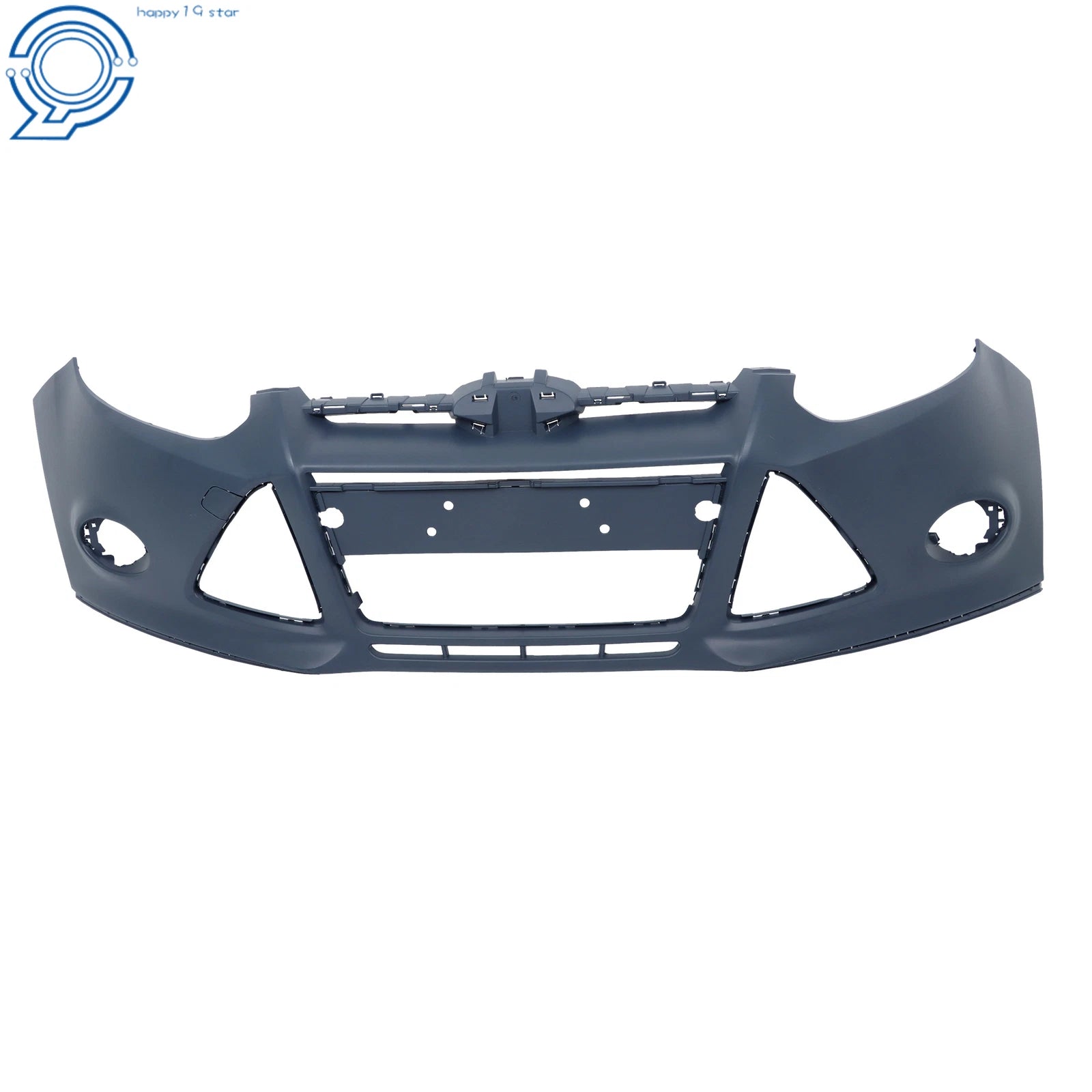 Replacement Bumper Cover for Ford Focus (2012–2014) Sedan with Tow Hole