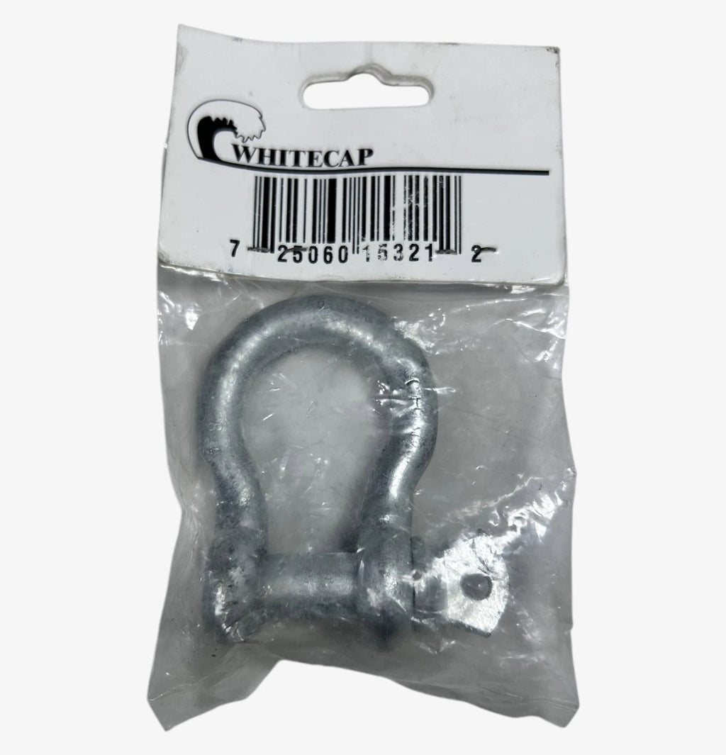 3 Pack Hot Dipped Galvanized Steel Shackles 3/8'' - Whitecap S-1532P