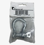 3 Pack Hot Dipped Galvanized Steel Shackles 3/8'' - Whitecap S-1532P