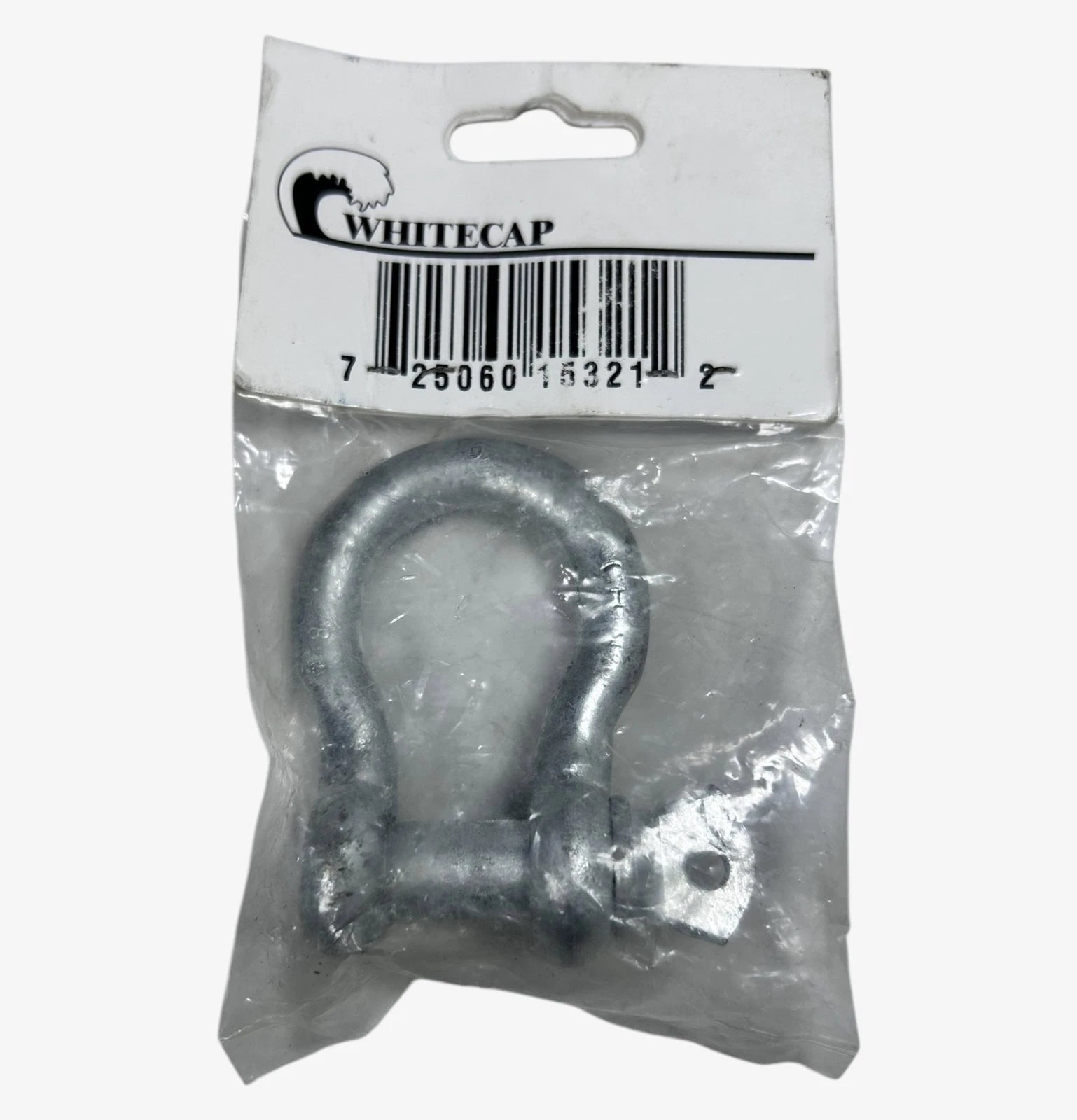 3 Pack Hot Dipped Galvanized Steel Shackles 3/8'' - Whitecap S-1532P